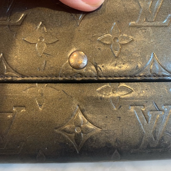 Louis Vuitton Dark Monogram Wallet - Picture 14 of 16